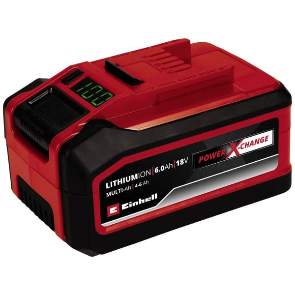 Einhell 18V 4-6Ah & 6A Boostcharger PXC Power X-Change PLUS 4512143 Verktygsbatteri och laddare 18 V 6 Ah Li-Ion