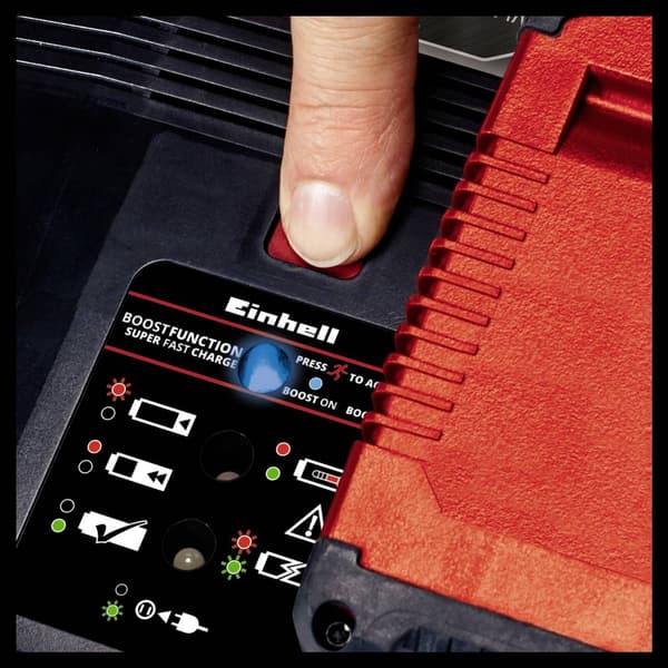 Einhell 18V 4-6Ah & 6A Boostcharger PXC Power X-Change PLUS 4512143 Verktygsbatteri och laddare 18 V 6 Ah Li-Ion