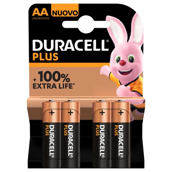 Alkaline Batteri DURACELL LR06 K4 1,5 V