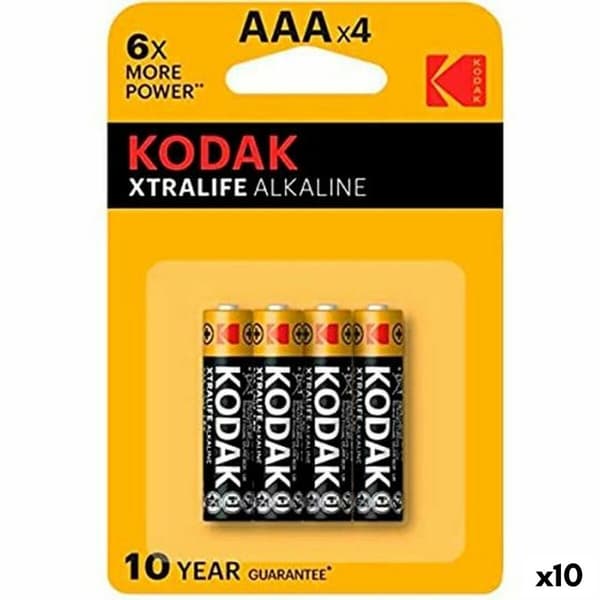 Batterier Kodak Xtralife LR03 AAA 4 Dele (10 enheder)