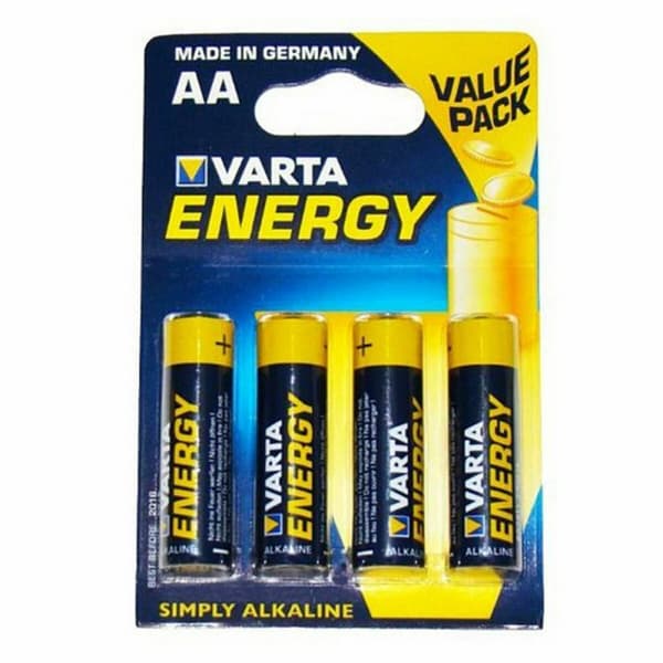 Alkaliska Batterier Varta Energy AA 1,5 V AA (4 antal)