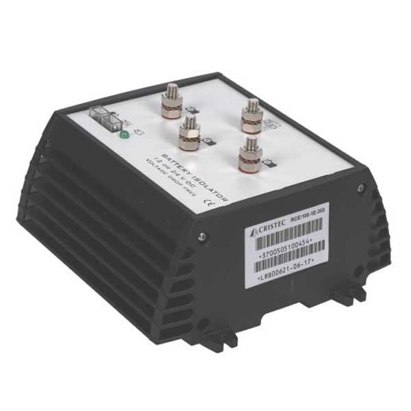 Cristec Rce 100a 3 Lähdöt Laturi Hopeinen