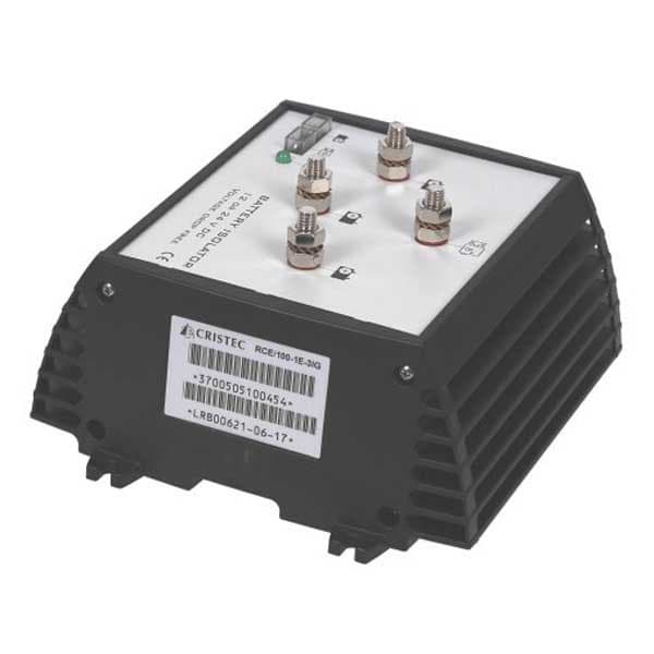 Cristec Rce 100a 3 Lähdöt Laturi Hopeinen