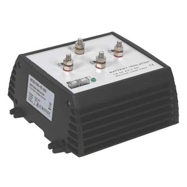 Cristec Rce 100a 3 Lähdöt Laturi Hopeinen