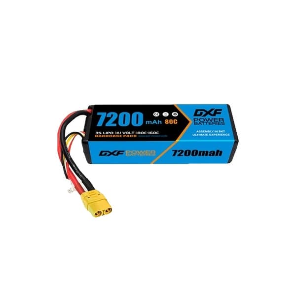 Lipo Batteri, 11,1V Høj Kapacitet, XT90 Stik Hardcase, 3PCS3S720080CXT90