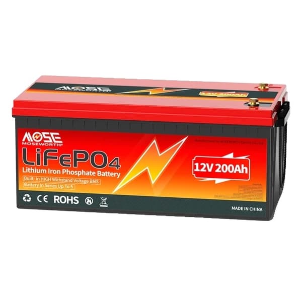 Litium-rautafosfaattiparisto, integroitu BMS Bluetooth, merikellot, aurinkokäyttöinen vetouistelumoottori, 12V 25Ah, Puola 12V 200Ah