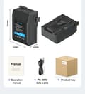 Miniatyrbillede 2 af 2: V-Lock Batterier, Hurtig Opladning, Multi-enhed Kompatibilitet, BP 222 Batteri