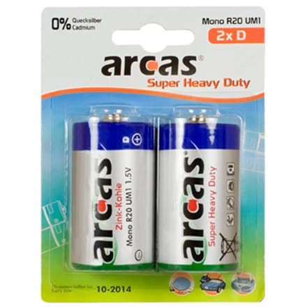 Arcas | D/R20 | Super Heavy Duty | 2 stk(er)