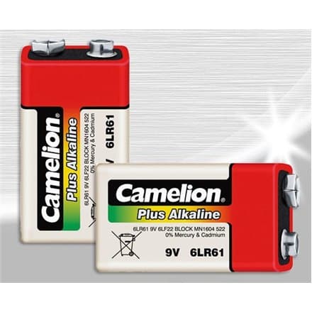 Camelion | 9V/6LR61 | Plus Alkaline 6LR61 | 1 stk(er) | 6LR61-SP1