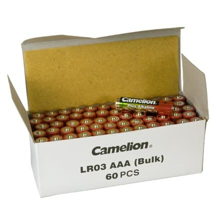 Camelion | AAA/LR03 | Plus Alkaline | 60 stk.