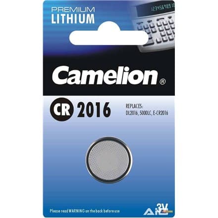 Camelion | CR2016 | Lithium | 1 stk(er) | CR2016-BP1