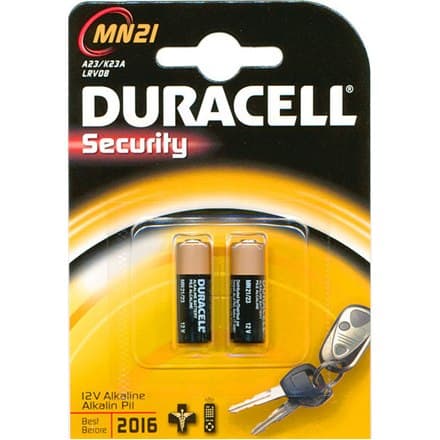 Duracell | A23/MN21 | Alkalisk | 2 stk(er)