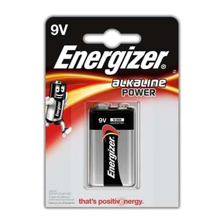Energigiver | 9V/6LR61 | Alkaline Power | 1 stk(er)