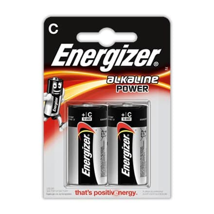 Energigiver | C/LR14 | Power alkaliske batterier | 2 stk.