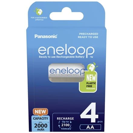 Panasonic | AA | 2000mAh | 4 stk(er) | ENELOOP BK-3MCDE/4BE