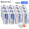Miniatyrbillede 2 af 2: Genopladeligt C-batteri, 4000mAh kapacitet, NI-MH teknologi, Blå, 1,2V