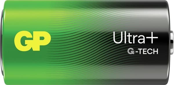 batteri Ultra+ Alkaline C 2 stk