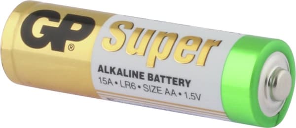 GP Super Alkaline AA batterier - 8 stk