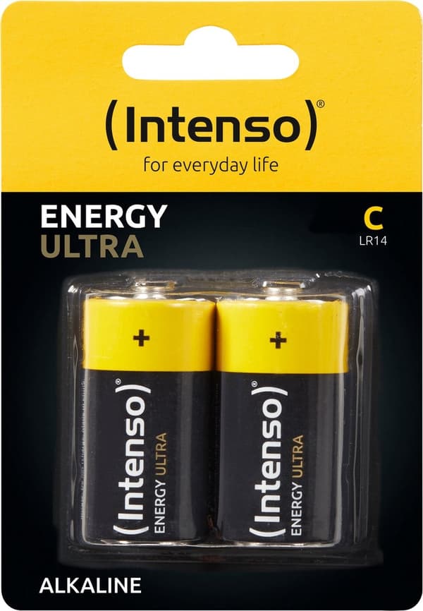 (Intenso) Energy Ultra batteri C/LR14/Baby - 2 stk (7501432)