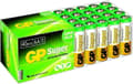 Miniatyrbillede 1 af 7: GP Super Alkaline AA batterier - 40 stk