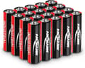 Miniatyrbillede 1 af 8: Ansmann alkaliske batterier - 20 x Mignon AA LR6 1,5 V