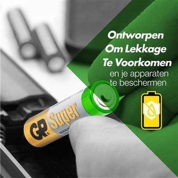 GP Super Alkaline AAA-batterier - 40 st