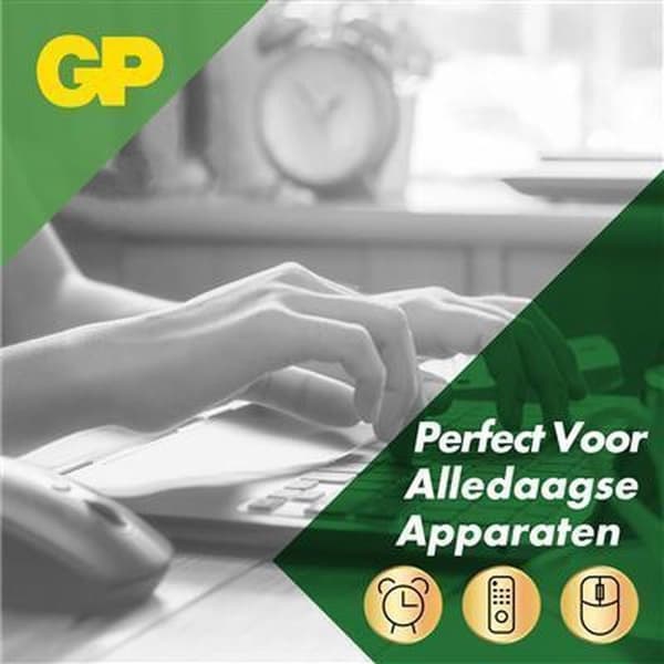 GP Super Alkaline AAA-batterier - 40 st