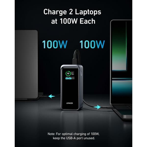 Anker Prime 200W bærbar strømforsyning, 20000 mAh