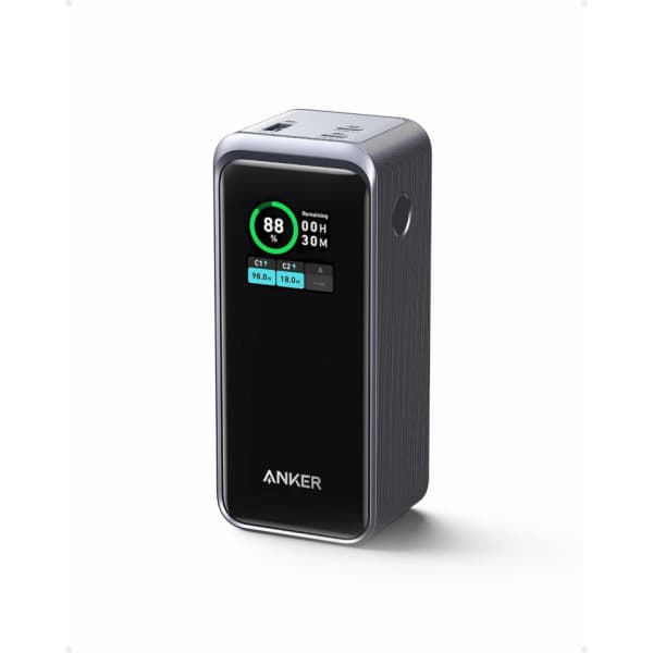 Anker Prime 200W bærbar strømforsyning, 20000 mAh Sort