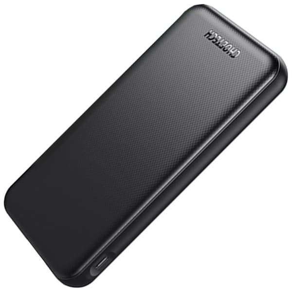 Choetech Powerbank 10000mAh 18W QC PD USB / USB C svart