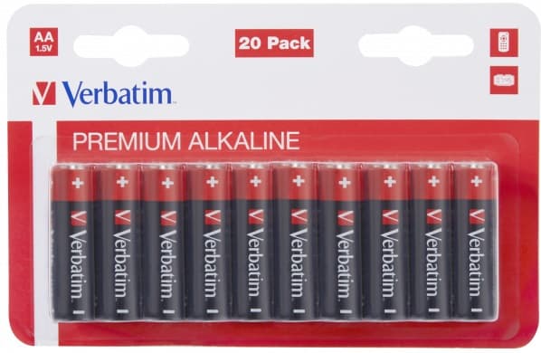 Verbatim 20 AA-batterier