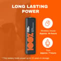 Miniatyrbild 4 av 6: 100% PeakPower Alkaliska AAA- batteri 20-pack| 100% PeakPower |24A/LR3 1.5V batteri | Lång livslängd, högre effektivitet och daglig användning