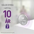 Miniatyrbild 2 av 6: GP CR2450 - Litiumbatteri 10-pack| GP Extra | CR 2450 3V batteri | Lång livslängd, högre effektivitet och daglig användning