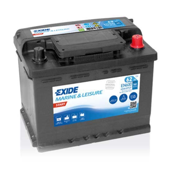 Exide Batteri 12v/62ah 540 Cca Start En600 Durchsichtig