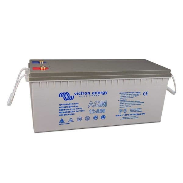 Victron Energy Batteri M8 Agm Super Cycle 12/230ah Transparent