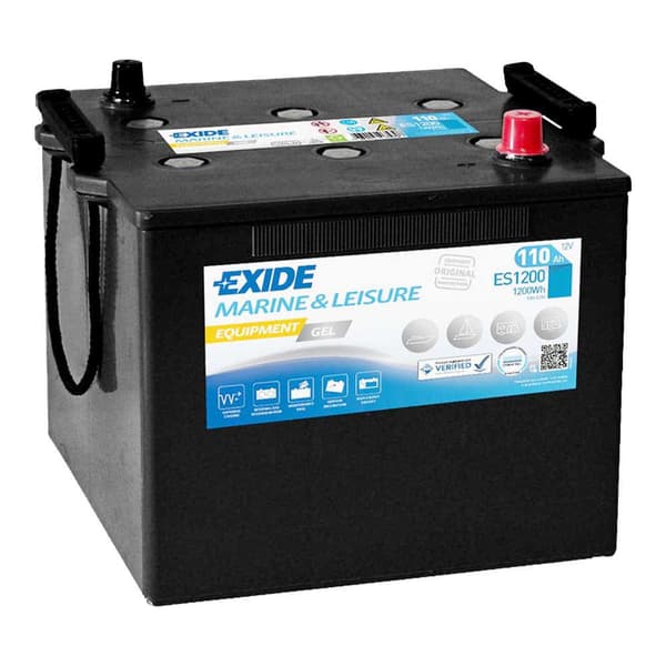 Exide Akku 12v/110ah 760 Cca Gel Equipment Es1200 Kirkas