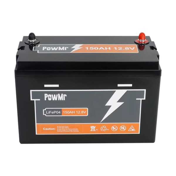LiFePO4 Batteripakke, 12V 100Ah, Høj afladningshastighed, Allsidige anvendelser,100Ah 12,8V