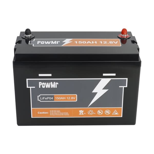 LiFePO4 Batteripakke, 12V 100Ah, Høj afladningshastighed, Allsidige anvendelser,100Ah 12,8V