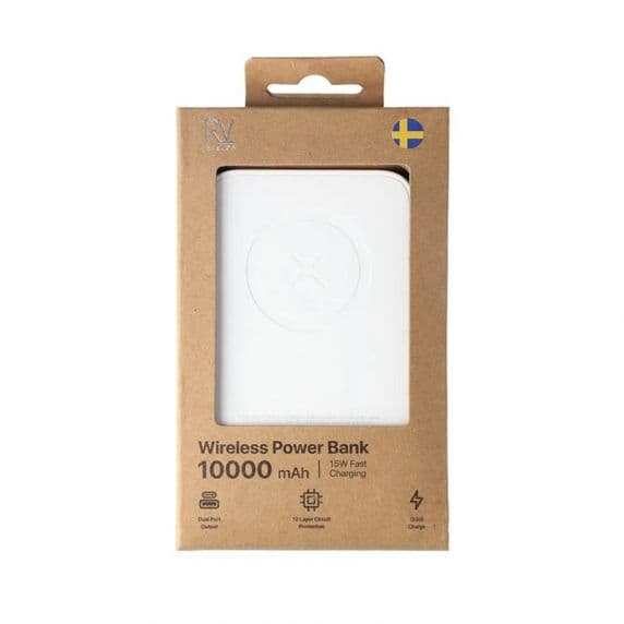 Powerbank med Magsafe 10000 mAh – Vit