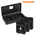 Miniatyrbillede 2 af 2: DJI Osmo Action Batteri, 1800mAh Kapacitet, Letvægtsdesign,4 stk. batteri
