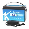 Miniatyrbillede 1 af 2: 12V 100Ah Lithium Jern Fosfat Batteri, Over 6000 Cyklusser, USB Port Tilgængelig,12V 100AH 332mm