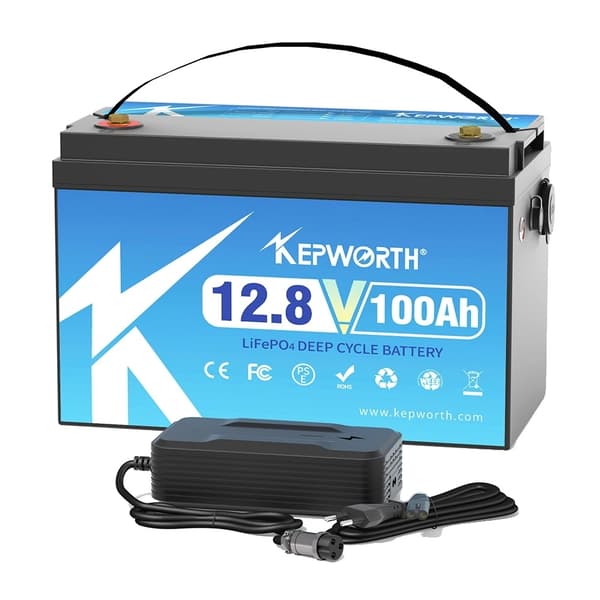 12V 100Ah Lithium Jern Fosfat Batteri, Over 6000 Cyklusser, USB Port Tilgængelig,12V 100AH 332mm 12V 100AH 332mm