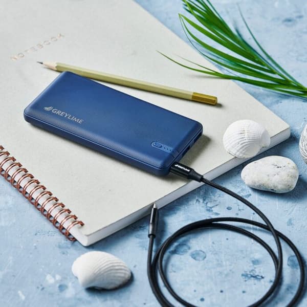 GreyLime OCEAN 10.000 mAh powerbank, Deep Blue