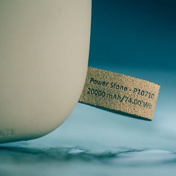 GreyLime Power Stone ll 20000 mAh Powerbank USB-C & USB-A, Beige