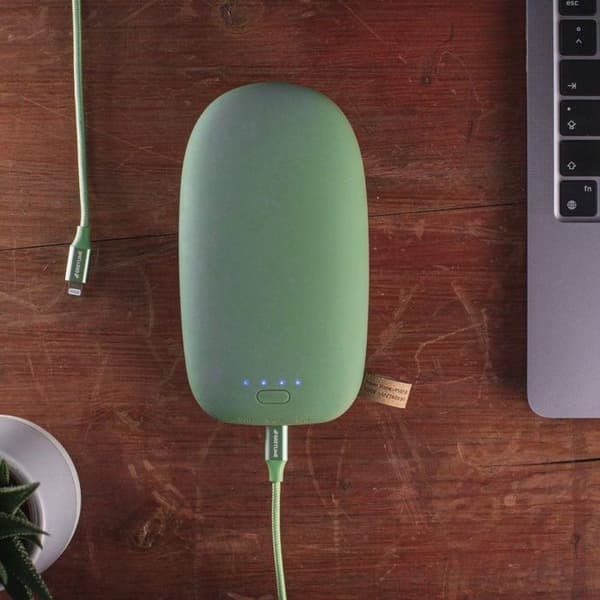 GreyLime Power Stone ll 20000 mAh Powerbank USB-C & USB-A, Grön