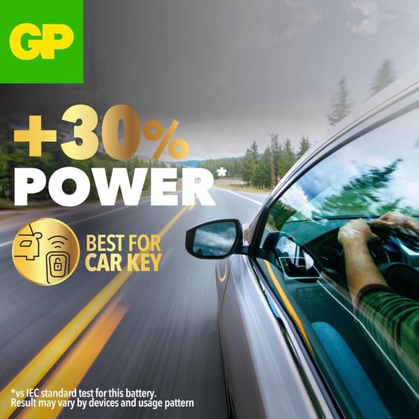 GP CR2032 - Litiumbatteri 5-pack| GP | CR 2032 3V batteri | Lång livslängd, högre effektivitet och daglig användning