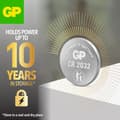 Miniatyrbild 7 av 7: GP CR2032 - Litiumbatteri 5-pack| GP | CR 2032 3V batteri | Lång livslängd, högre effektivitet och daglig användning