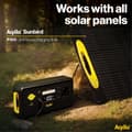 Miniatyrbild 4 av 7: Bärbart kraftverk på 300 W och vikbar solpanel på 100 W - hög kapacitet med snabbladdning och inbyggd säkerhet för camping, resor och nödsituationer