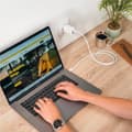 Miniatyrbild 7 av 11: USB Väggladdare GaN 67W – Aqiila Chargebird W65 med 3 USB-portar för Snabbladdning och Återvunnet Material