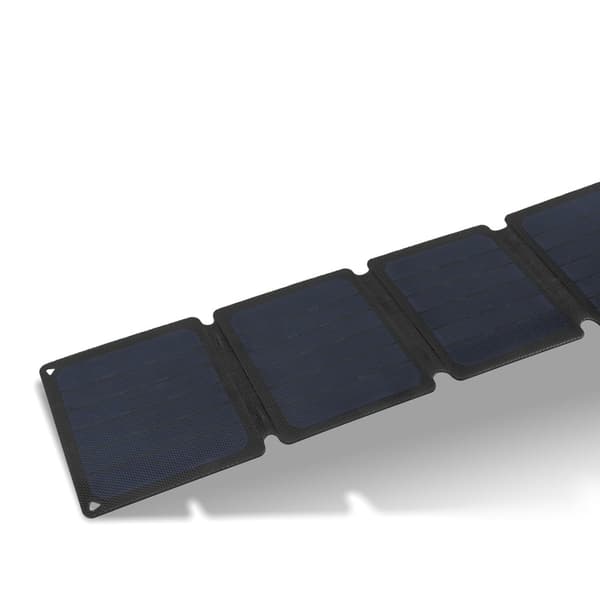 Solcellsladdare Sunbird P21 – Hopfällbar 20W USB-C Solpanel för Camping & Äventyr